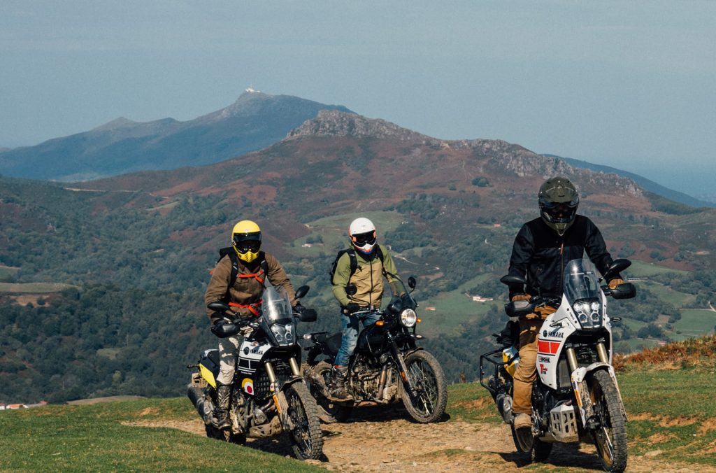 rando moto trail Biarritz Pays Basque
